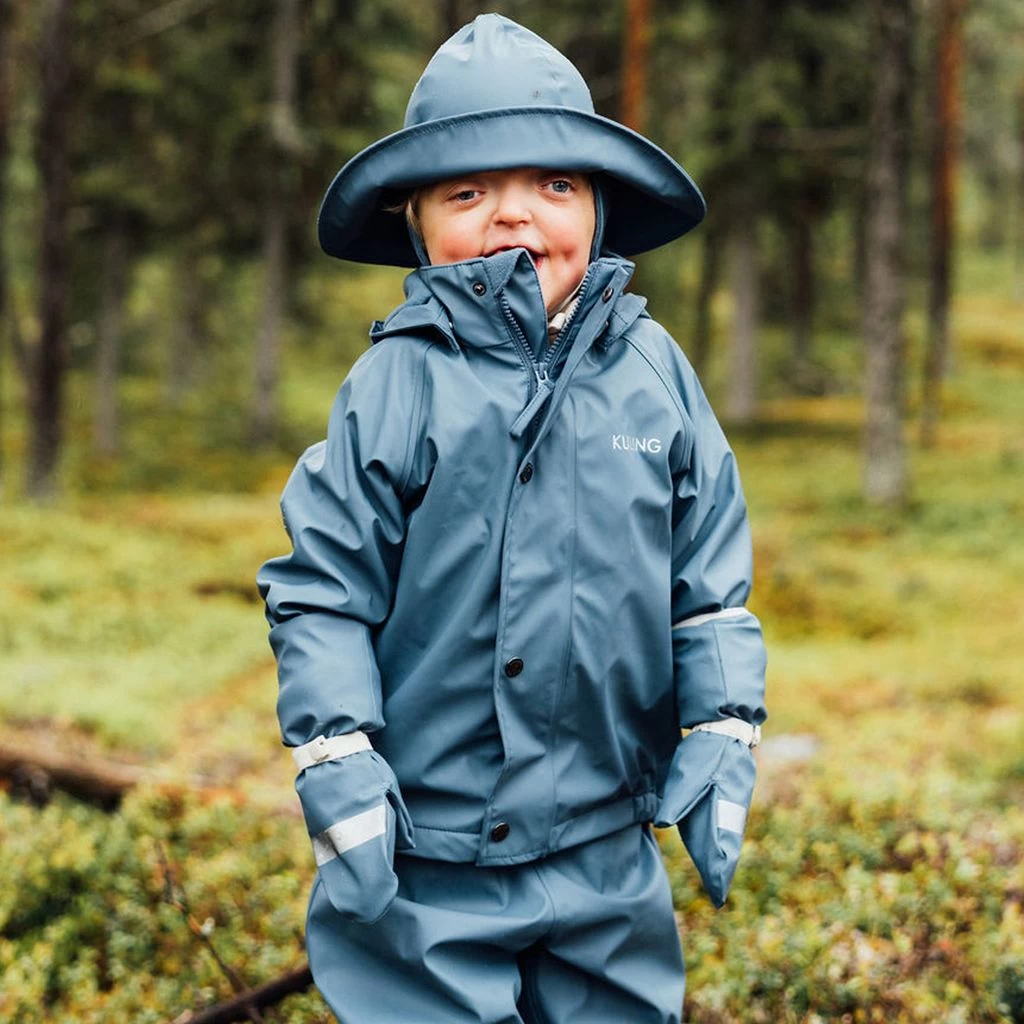 Vasa Recycled Rain Hat Flintstone Blue 7 Vasa Recycled Rain Hat Flintstone Blue - Image 5