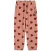 Northpole Recycled Heart Printed Fleece Pants Woody Rose -Childrens Fashion Discount Store 1024x1024 326