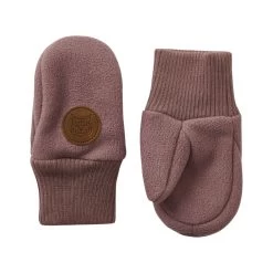 Livigno Recycled Wind Fleece Mittens Lilac