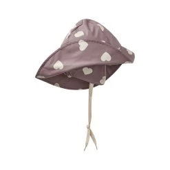 Vasa Recycled Heart Printed Rain Hat Lilac -Childrens Fashion Discount Store 1024x1024 3270