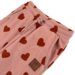 Northpole Recycled Heart Printed Fleece Pants Woody Rose -Childrens Fashion Discount Store 1024x1024 328
