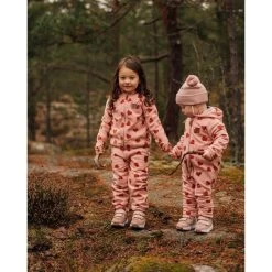 Northpole Recycled Heart Printed Fleece Pants Woody Rose -Childrens Fashion Discount Store 1024x1024 330