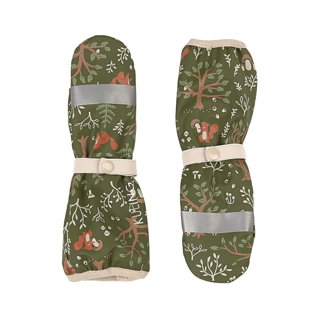 Vilnius Recycled Rain Mittens Acorn 3 Vilnius Recycled Rain Mittens Acorn