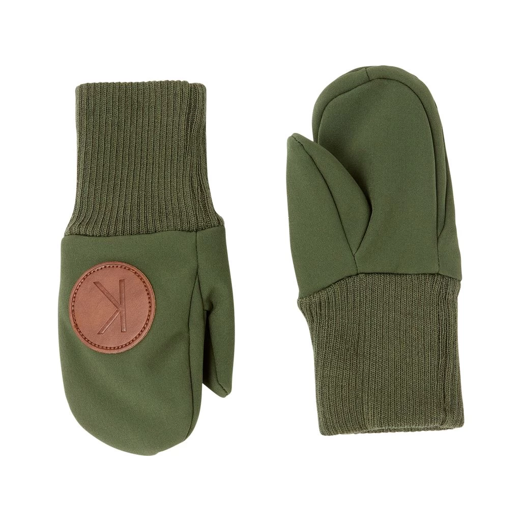 Gothenburg Softshell Mittens Moss Green 3 Gothenburg Softshell Mittens Moss Green