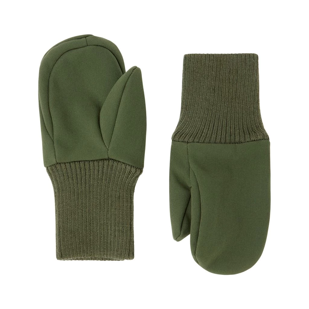 Gothenburg Softshell Mittens Moss Green 4 Gothenburg Softshell Mittens Moss Green - Image 2