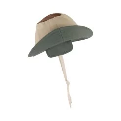 Liverpool Recycled Rain Hat Green/Brown/Sand -Childrens Fashion Discount Store 1024x1024 3355