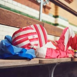 Striped Cap Candy Pink/Bright Red -Childrens Fashion Discount Store 1024x1024 3381