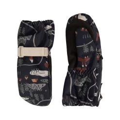 Tallinn Mittens Navy Landscape