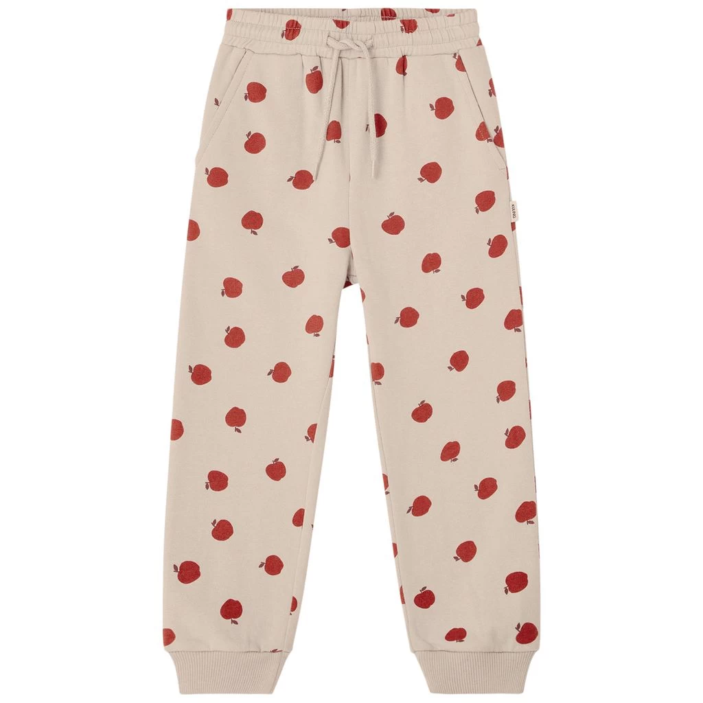 GOTS Volos Printed Sweatpants With Apples Sand 3 GOTS Volos Printed Sweatpants With Apples Sand