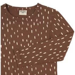 Dotted Baselayer Top Brown -Childrens Fashion Discount Store 1024x1024 440
