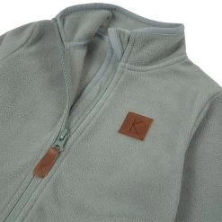 Northpole Recycled Fleece Jacket Light Green -Childrens Fashion Discount Store 1024x1024 455