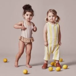 Kuling X Kenza Swimsuit Tan Stripe -Childrens Fashion Discount Store 1024x1024 474