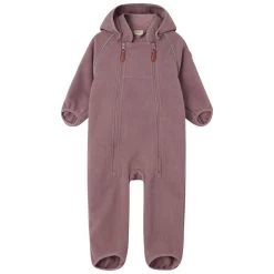 Livigno Recycled Wind Fleece Coverall Lilac
