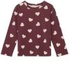 GOTS Athens Long Sleeved T-Shirt Violet Hearts -Childrens Fashion Discount Store 1024x1024 516