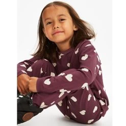 GOTS Athens Long Sleeved T-Shirt Violet Hearts 9 GOTS Athens Long Sleeved T-Shirt Violet Hearts -Childrens Fashion Discount Store 1024x1024 518