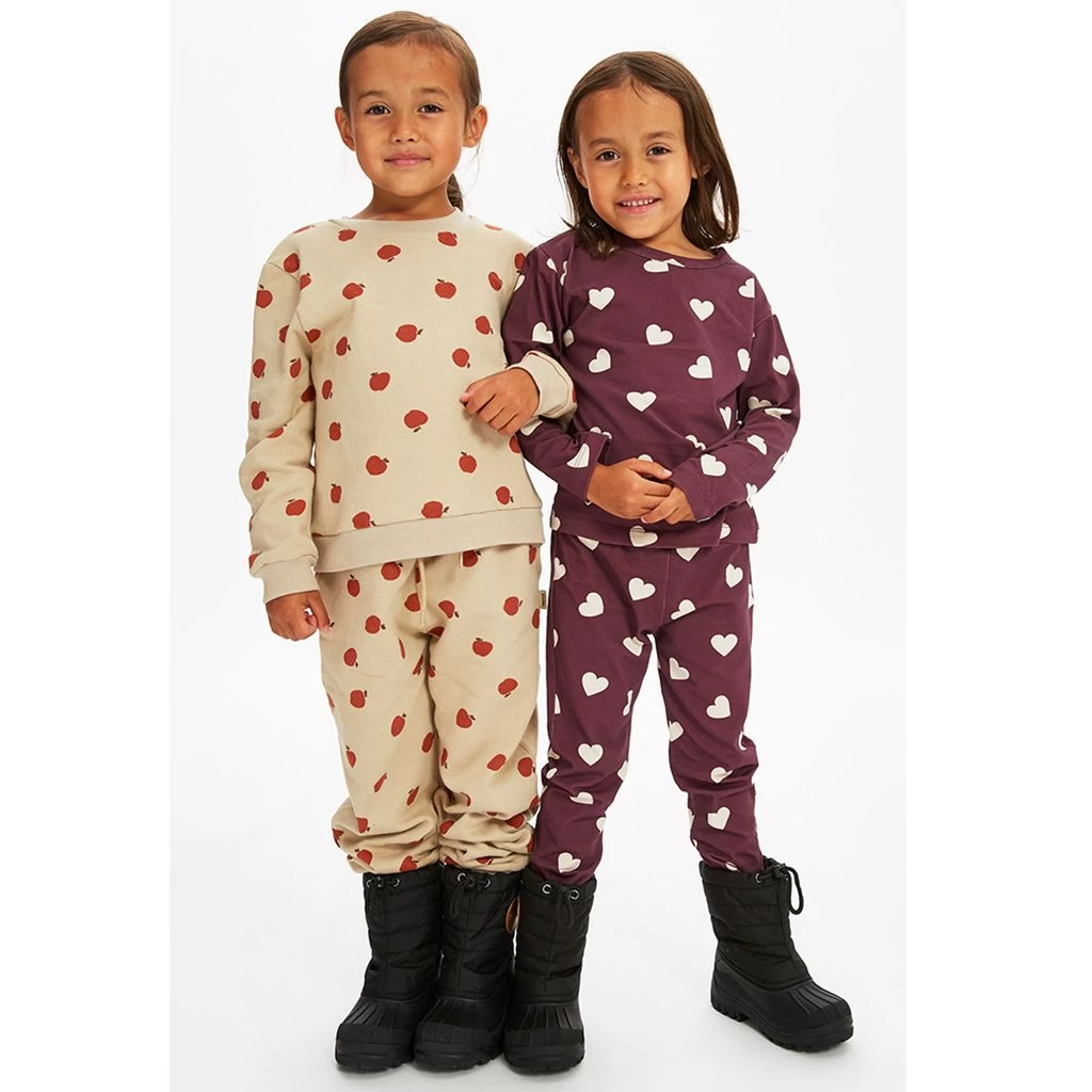 GOTS Athens Long Sleeved T-Shirt Violet Hearts 7 GOTS Athens Long Sleeved T-Shirt Violet Hearts - Image 5