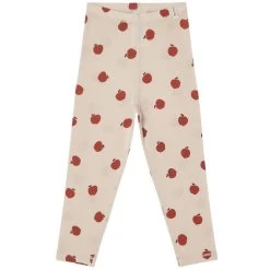 Brisbane Printed Baselayer Pants Foggy White Apple