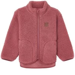 Austin Pile Fleece Jacket Burnt Pink