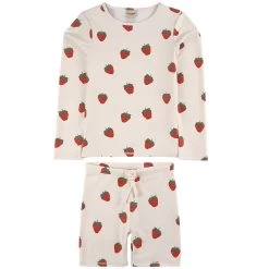 Rhodes Rashguard Set Strawberry