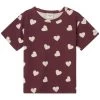 GOTS Santorini T-Shirt Violet Hearts -Childrens Fashion Discount Store 1024x1024 564