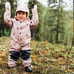 Douglas Recycled Lined Rain Coverall Pink Cherry -Childrens Fashion Discount Store 1024x1024 634