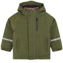 Boden 3-in-1 Shell Jacket Moss Green/Walnut Leo