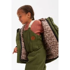 Boden 3-in-1 Shell Jacket Moss Green/Walnut Leo -Childrens Fashion Discount Store 1024x1024 688