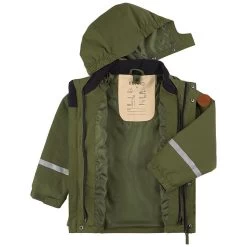 Boden 3-in-1 Shell Jacket Moss Green/Walnut Leo -Childrens Fashion Discount Store 1024x1024 693