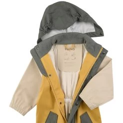 Edinburgh Color-blocked Recycled Rain Coverall Harvest Yellow/Light Green -Childrens Fashion Discount Store 1024x1024 751