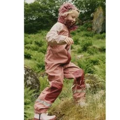 Edinburgh Recycled Lined Rain Coverall Burnt Pink/Burgundy -Childrens Fashion Discount Store 1024x1024 759