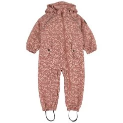Gothenburg Floral Softshell Coverall Desert Pink