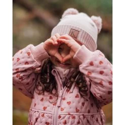Odense Heart Printed Thermo Jacket Woody Rose -Childrens Fashion Discount Store 1024x1024 849