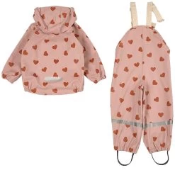 San Marino Heart Printed Recycled Rain Set Woody Rose -Childrens Fashion Discount Store 1024x1024 867
