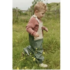 Edinburgh Recycled Rain Pants Green/Sand/Brown -Childrens Fashion Discount Store 1024x1024 894