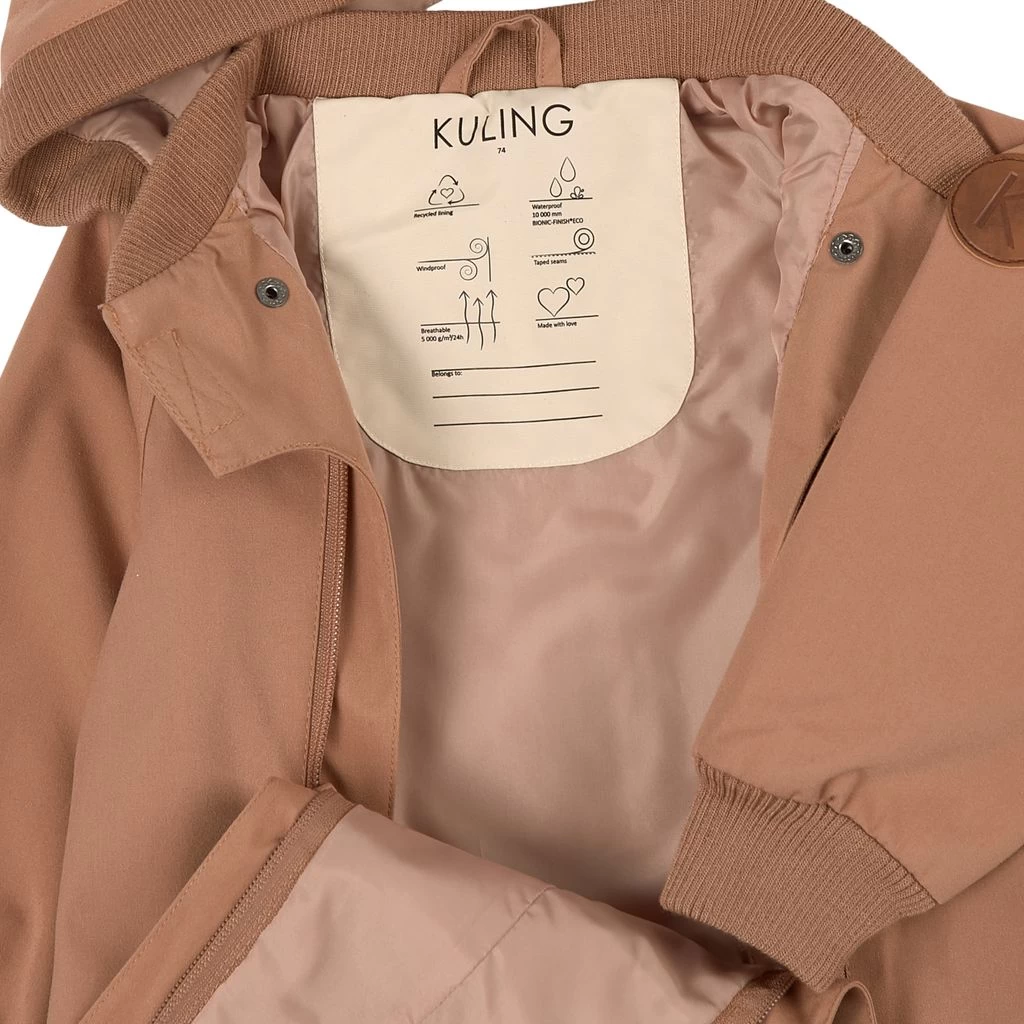 Calgary Shell Coverall Desert Brown 4 Calgary Shell Coverall Desert Brown - Image 2