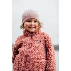 Dayton Teddy Fleece Jacket Burnt Pink -Childrens Fashion Discount Store 1024x1024 99